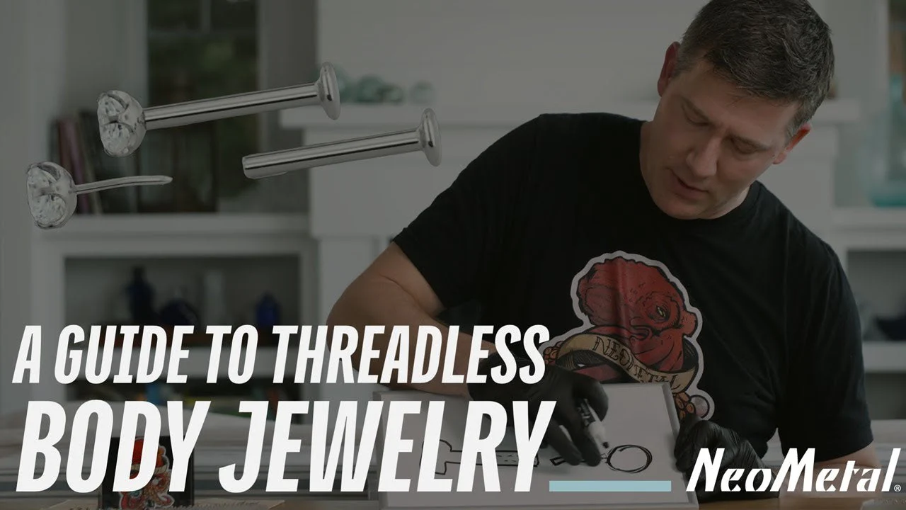 The Original Threadless Titanium Jewelry